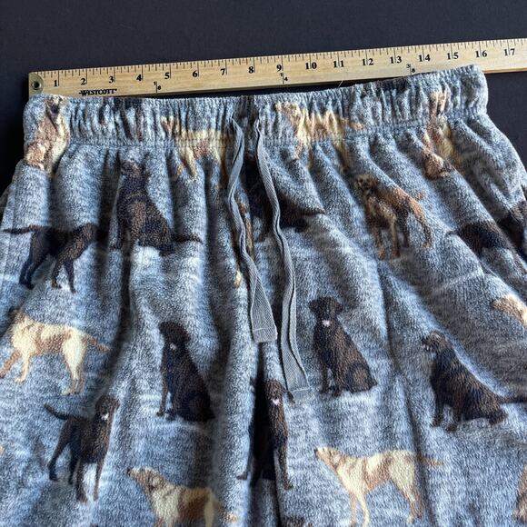 Cuddl Duds Pajama Pants Womens Large Fleece Dog Print Lounge Sleepwear Pockets - Picture 6 of 8